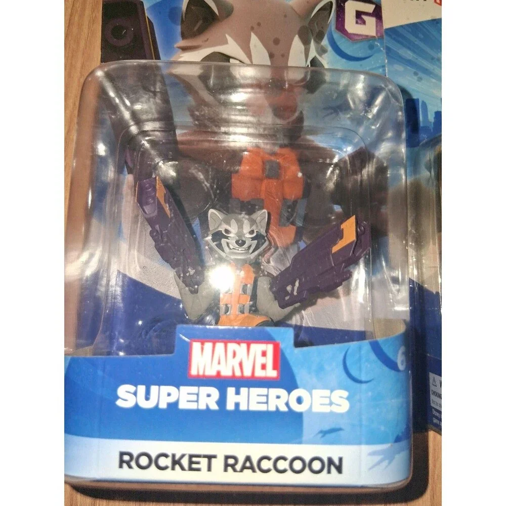 Disney Infinity 2.0 Marvel Super Heroes Rocket Raccoon & Nick Fury Figures